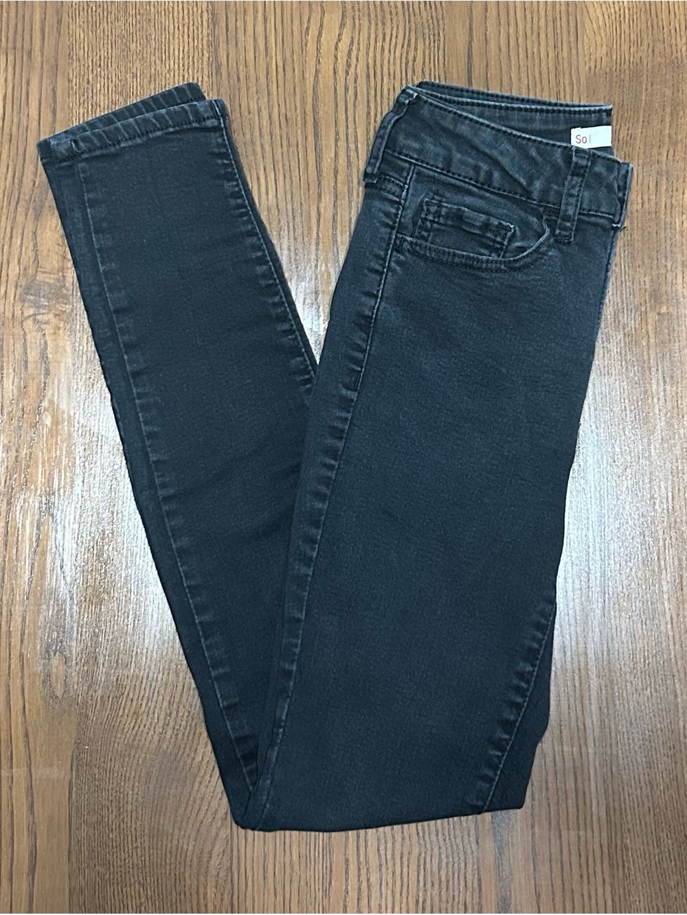 SO Black Women's 5 Button Skinny Jeans